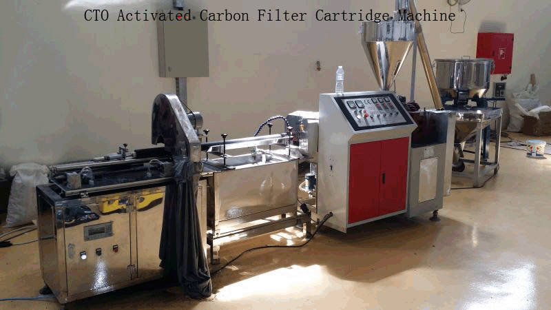 CTO Carbon Filter Cartridge Machine for Water Treatment